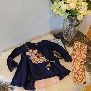 Juice Couture Outfit Set Shirt & Leggings NEW